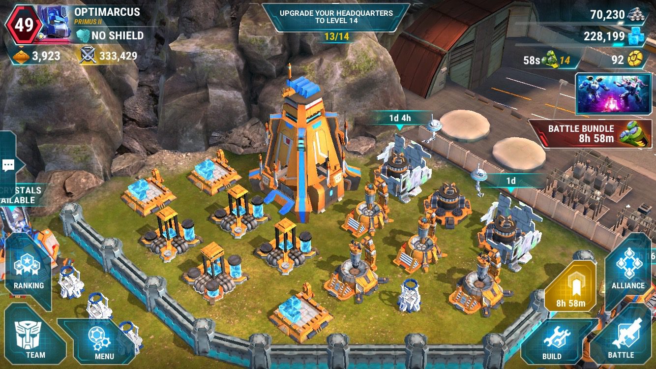 Your base. (Transformers Earth Wars) - marcusgohmarcusgoh