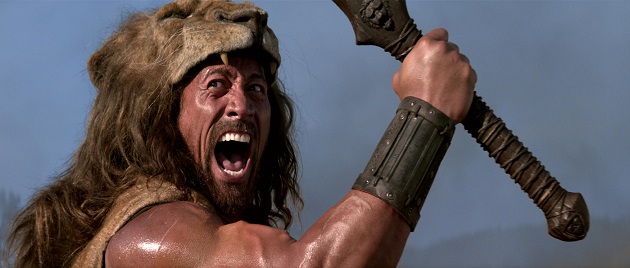Hercules (Dwayne Johnson) roars. (Yahoo Movies Singapore)