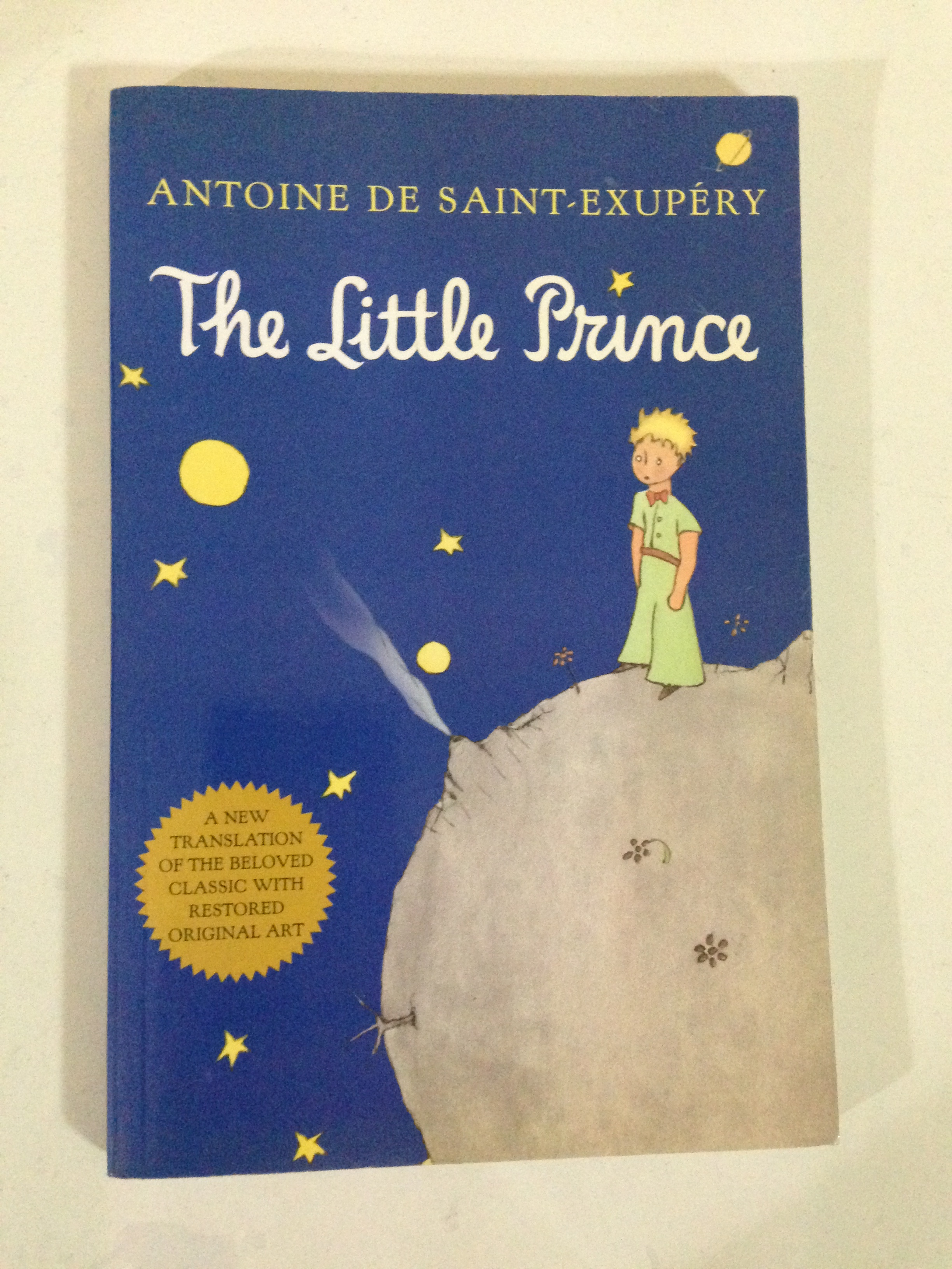 "The Little Prince" book cover.