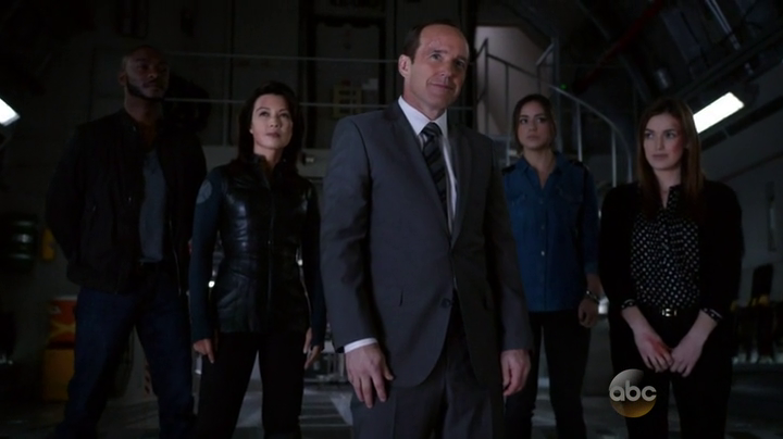 The new Agents of SHIELD. (Agents of SHIELD S01E22)