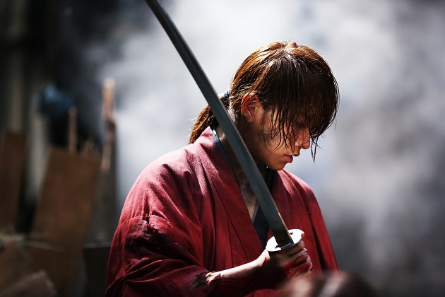 Takeru Satoh as Himura Kenshin. (Warner Bros Pictures)