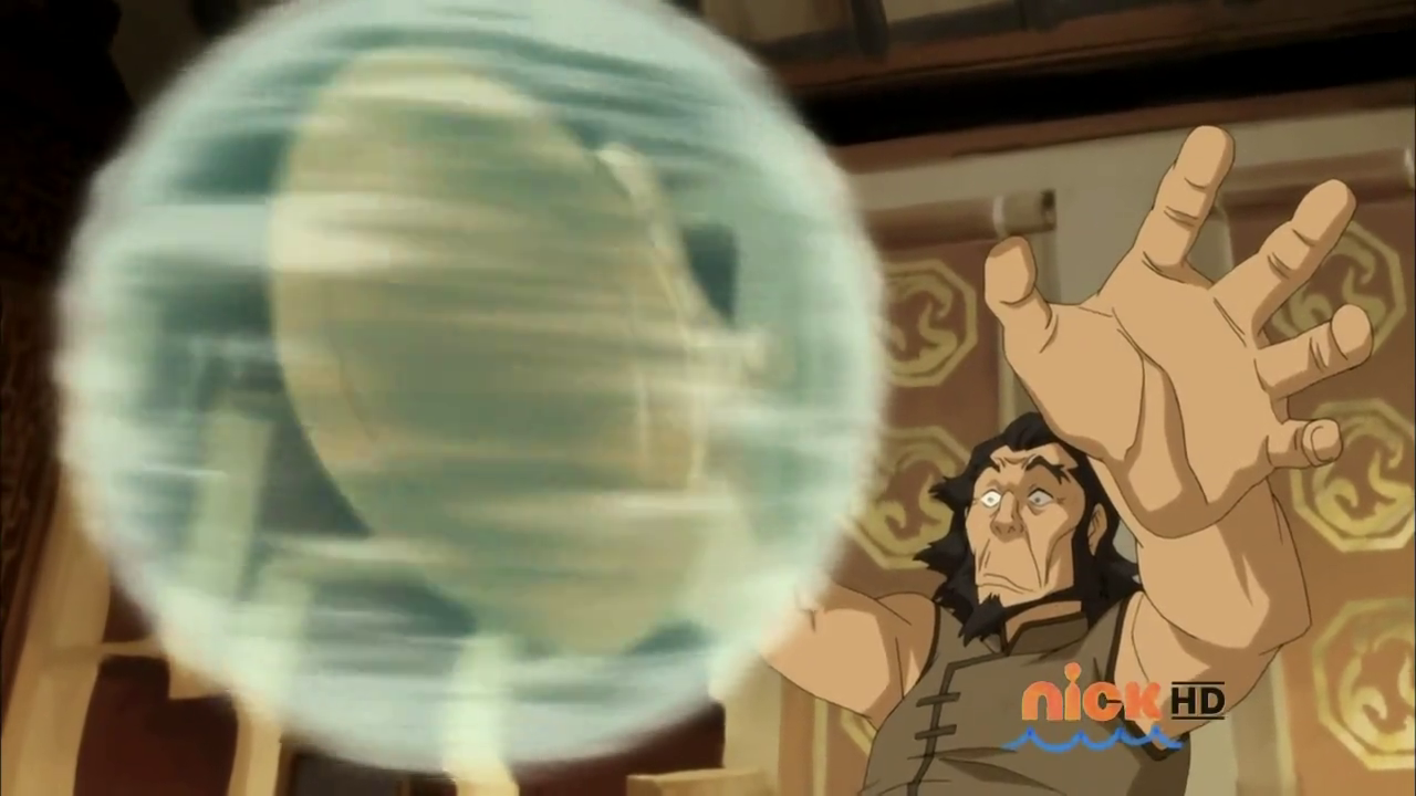 Bumi can Airbend. (The Legend of Korra S03E01)