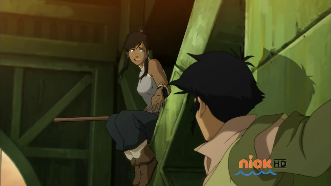 Korra talks down Daw. (The Legend of Korra S03E01)