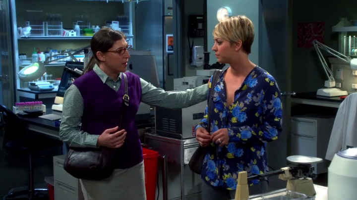 Amy assures Penny. (The Big Bang Theory S08E02)