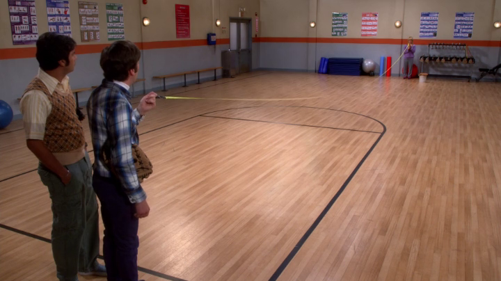 Howard is aghast at the length of the pitch.  (The Big Bang Theory S08E03)