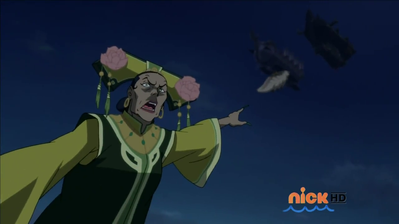 Empress Hou Ting orders an attack! (The Legend of Korra S03E04)