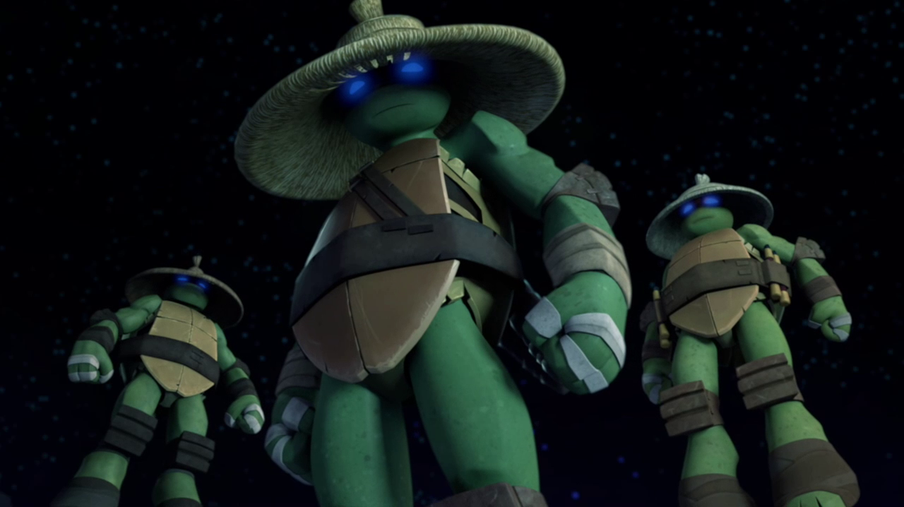 Ho Chan possesses the Turtles! (Teenage Mutant Ninja Turtles S02E23)