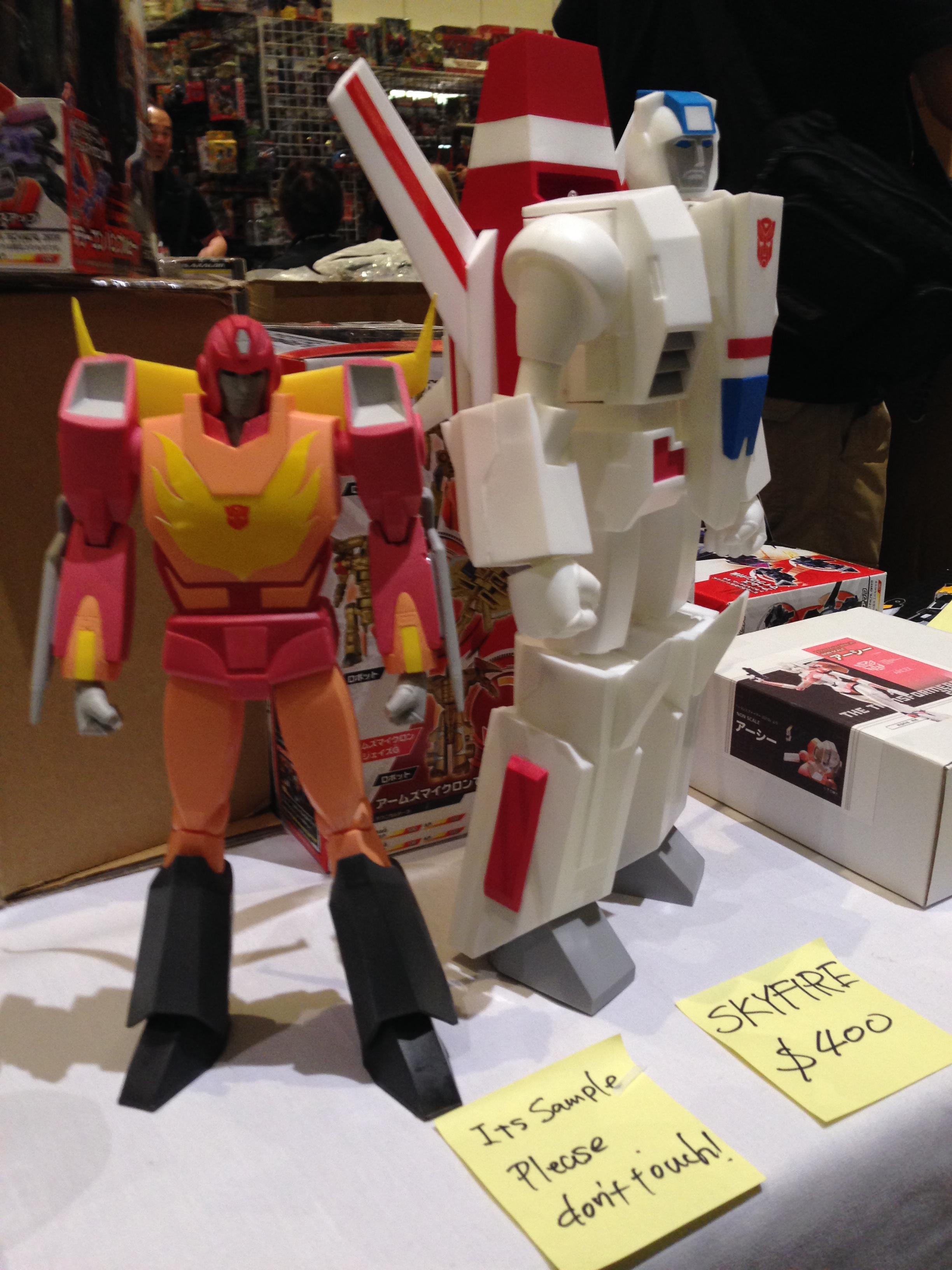 Busts. (Botcon Day 2)