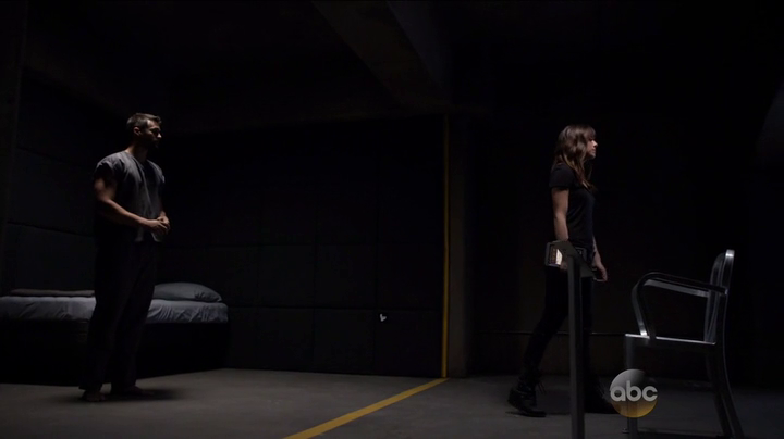 Ward and Skye. (Agents of SHIELD S02E01)
