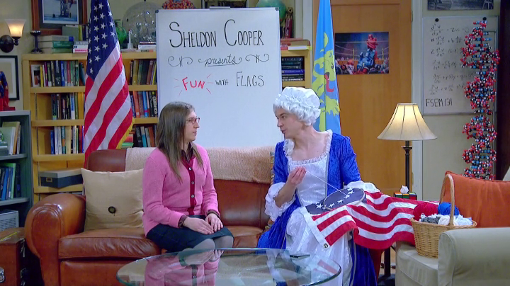 More "Fun with Flags" with Shamy! (The Big Bang Theory S08E10)