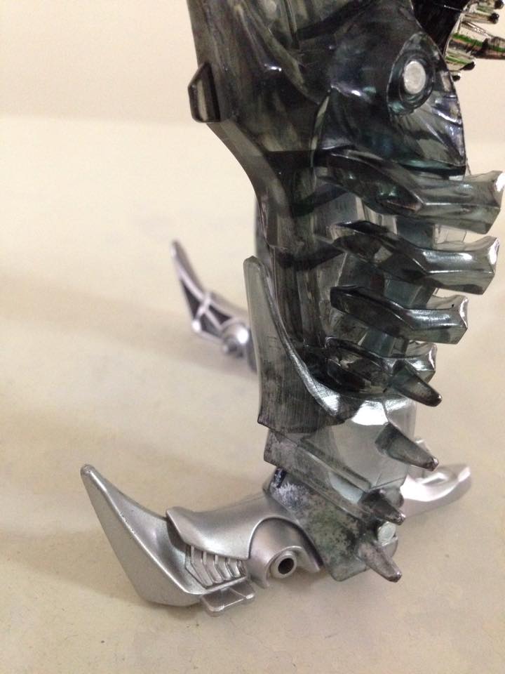 Grimlock foot close up.(Dinobots Unleashed 5-Pack)