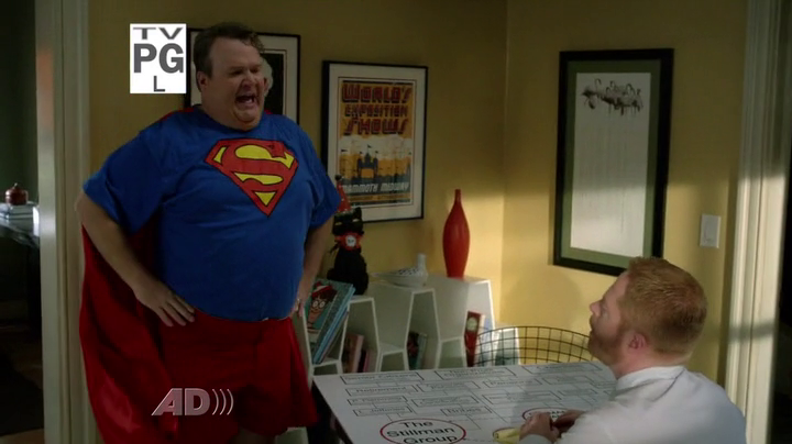 Cam is... Superman. ("Halloween 3: Awesome Land" - Modern Family S06E06)