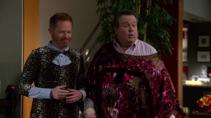 Cam and Mitch being flamboyant. ("Three Turkeys" - Modern Family S06E08)