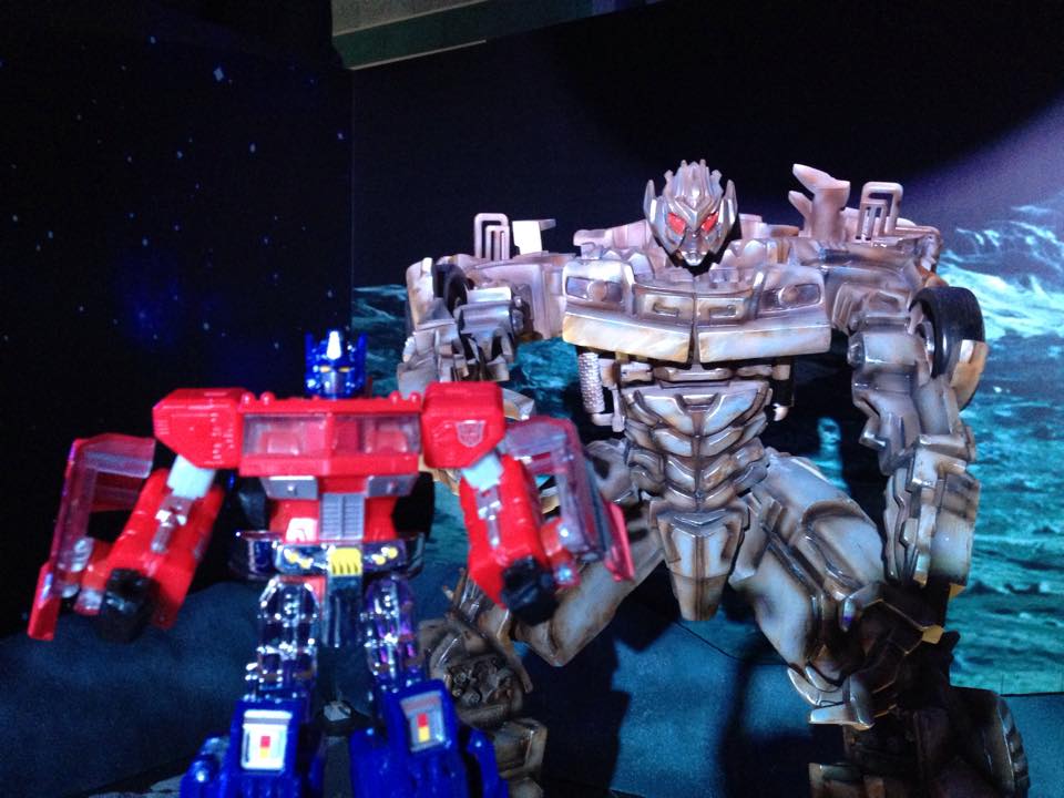 Megatron statue. (Transformers 30th Anniversary Exhibition)