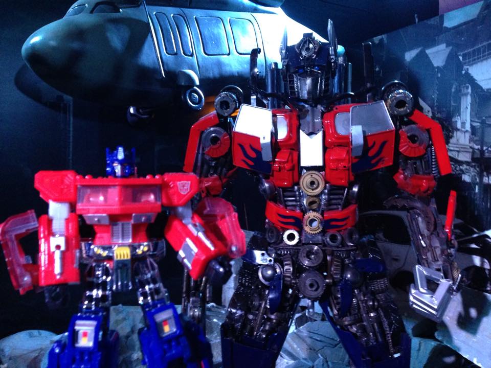 Optimus Prime statue. (Transformers 30th Anniversary Exhibition)