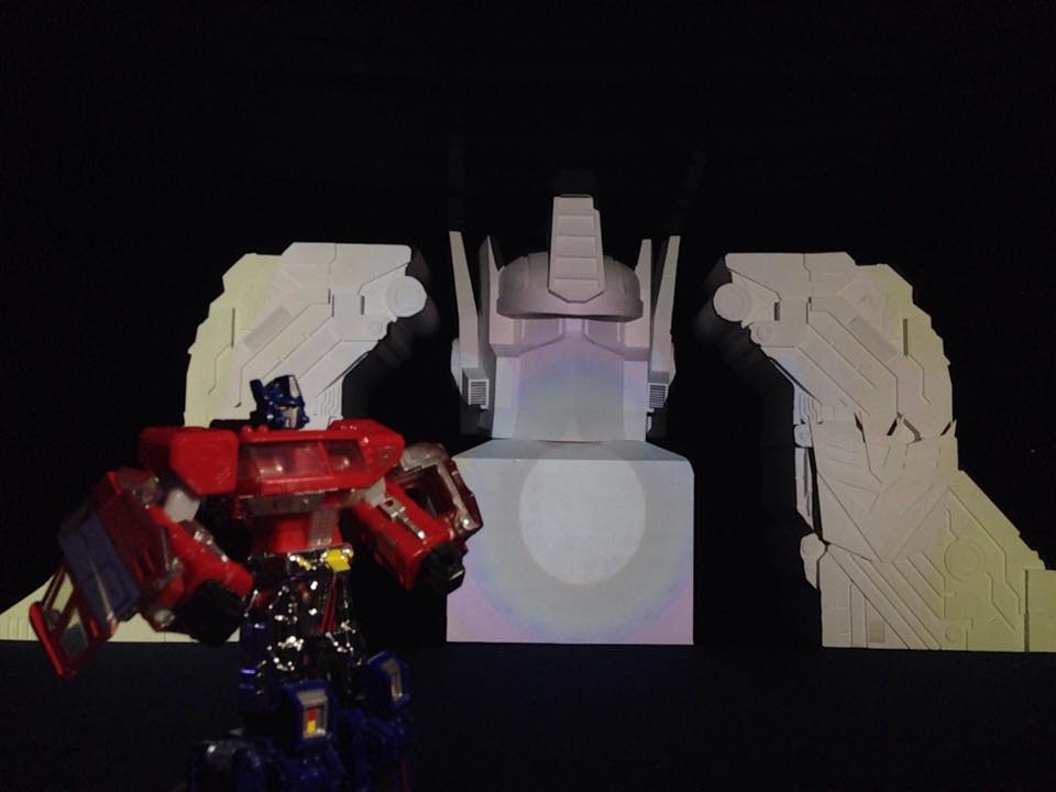 Light show. (Transformers 30th Anniversary Exhibition)
