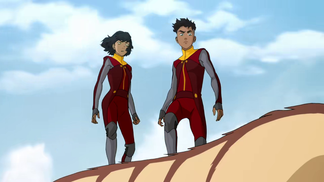 Jade and Kai. ("After All These Years" - The Legend of Korra S04E01)