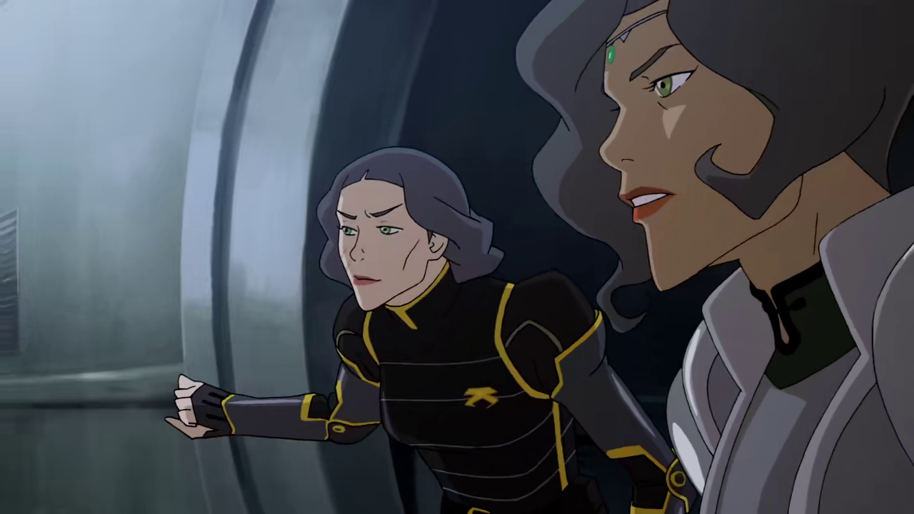 Su and Lin. ("The Last Stand" - The Legend of Korra S04E13)