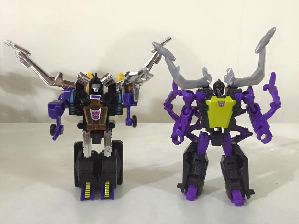 With Generations Skrapnel. (Platinum Edition Insecticons)