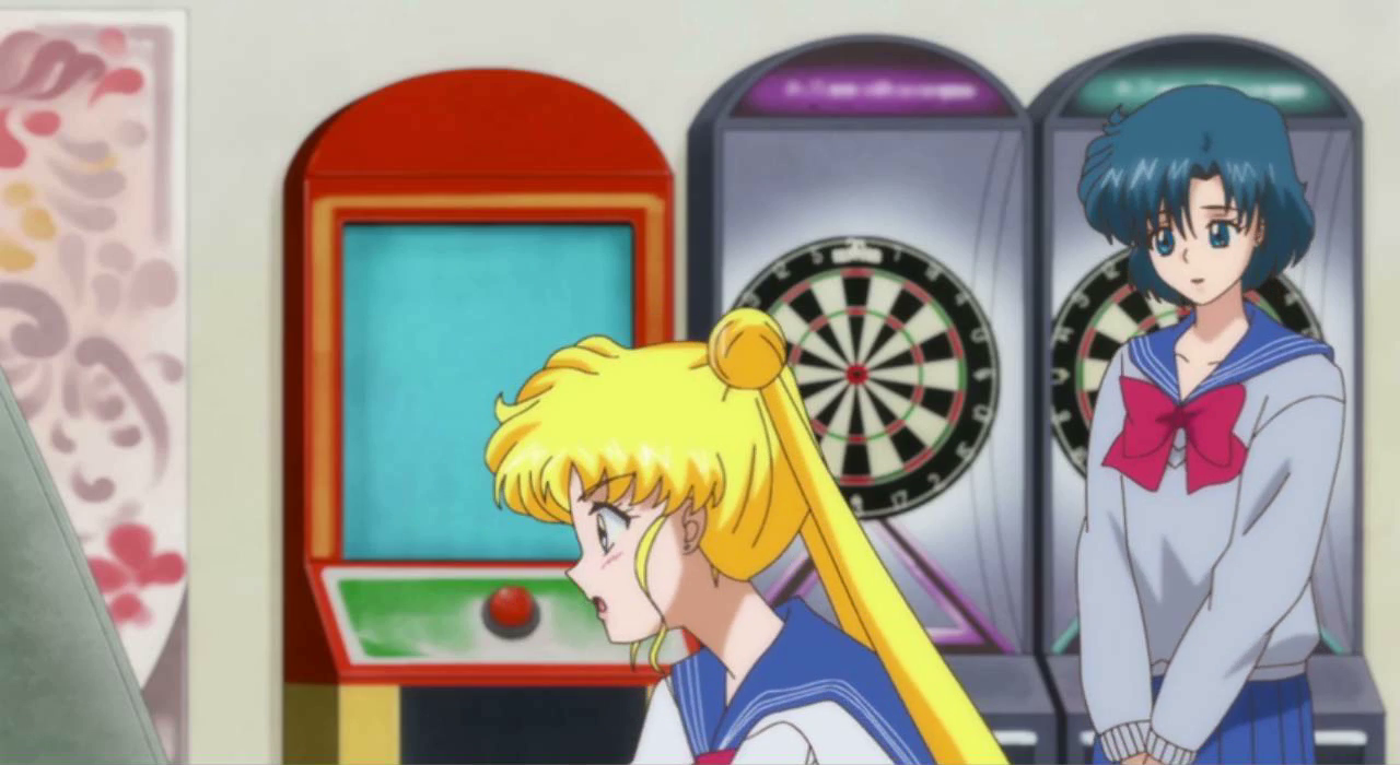 Ami has a dowdy outfit. ("Ami –Sailor Mercury–" - Sailor Moon Crystal S01E02)