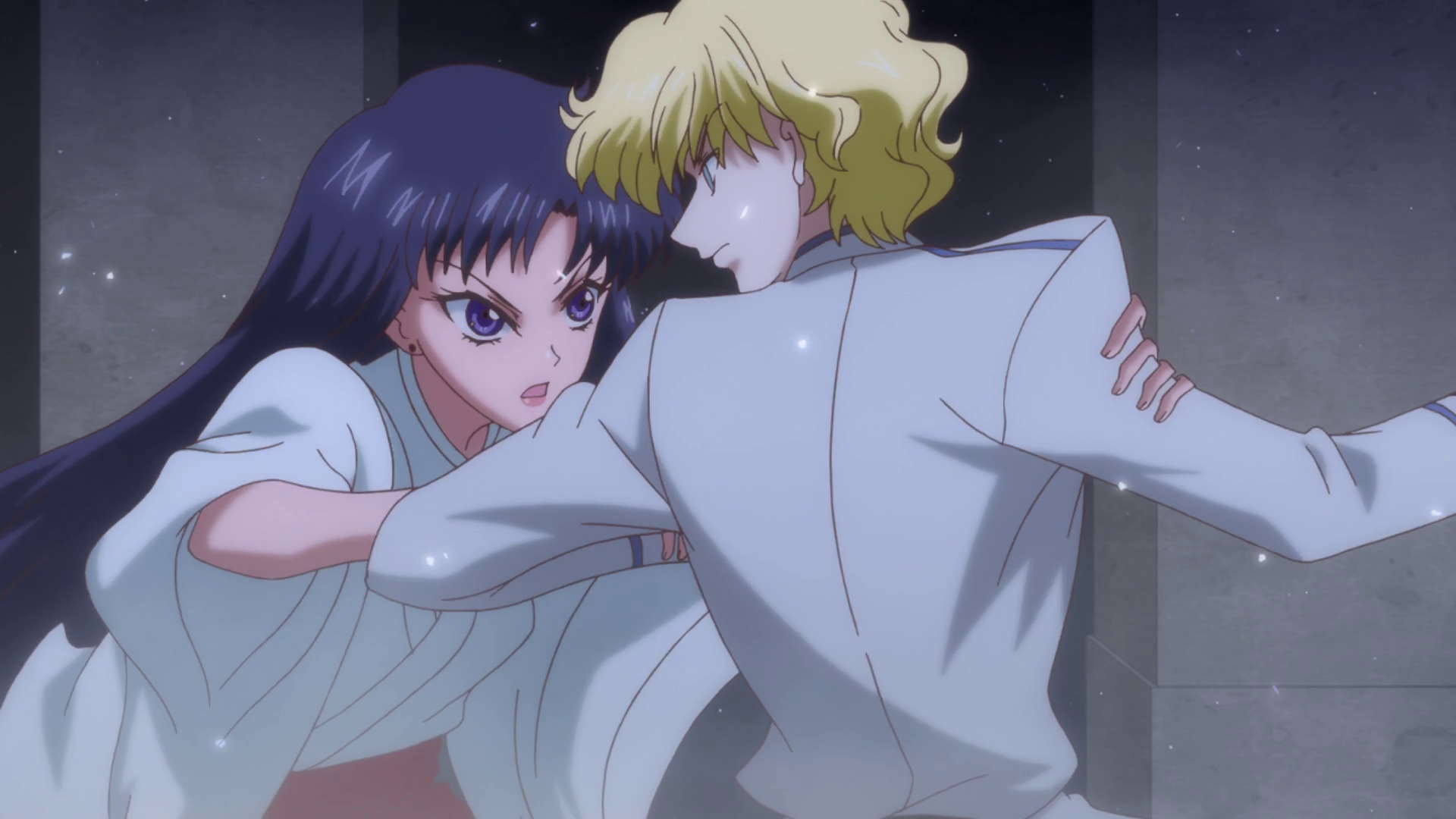Rei vs Jadeite. ("Rei –Sailor Mars–" - Sailor Moon Crystal S01E03)