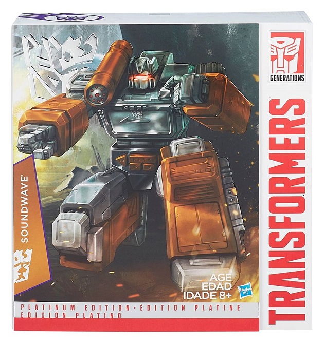 Packaging. (Transformers: Platinum Edition Year of the Goat Soundwave) (Hasbro Singapore)