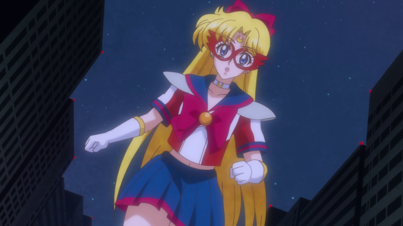 Sailor V.  ("Minako –Sailor V–" - Sailor Moon Crystal S01E08)