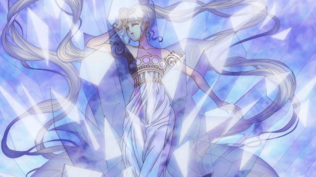 Neo Queen Serenity. ("Complication –Nemesis–" Sailor Moon Crystal S01E21)