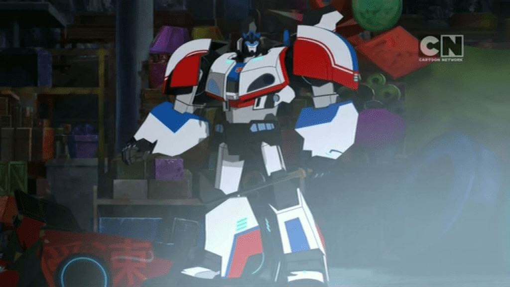 Jazz. ("Can You Dig It" - Transformers: Robots in Disguise S01E10)