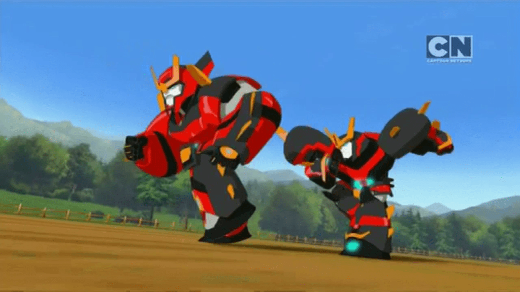 Jetstorm & Slipstream. ("Hunting Season" - Transformers: Robots in Disguise S01E12)