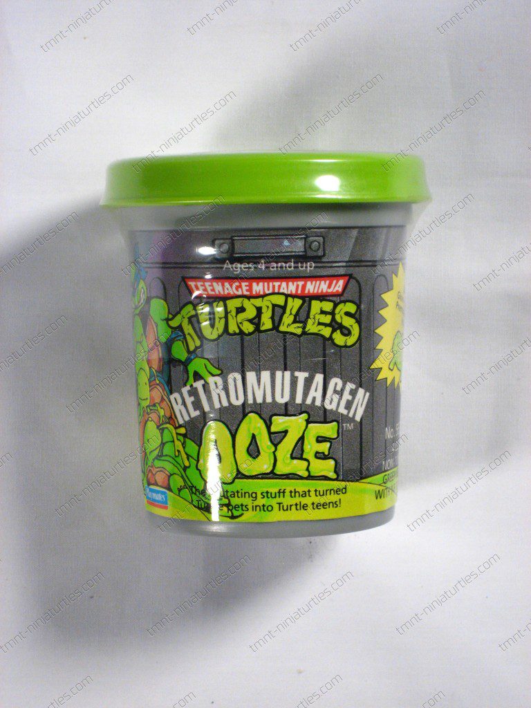 They actually made a toy out of the Retromutagen Ooze in the 90s. It was nasty when it dried up. (TMNT - A Collection)
