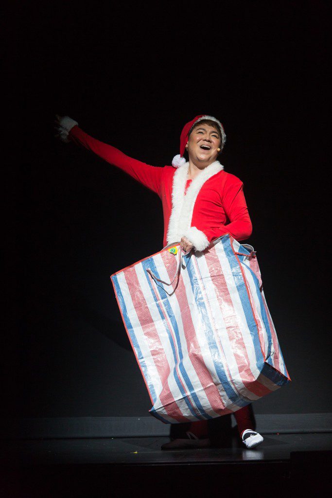 Sebastian Tan as Santa Claus. (Dream Academy)