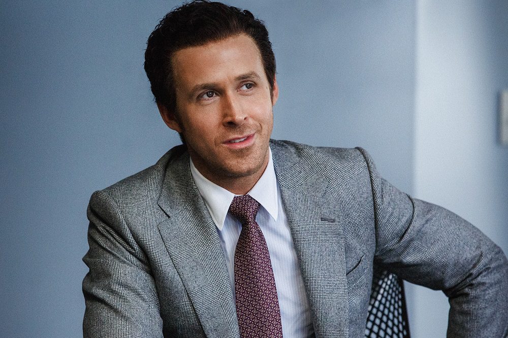 Ryan Gosling plays Jared Vennett in "The Big Short." (United International Pictures)
