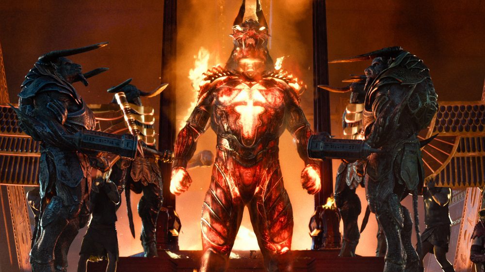 The full glory of the dark god Set (Gerard Butler) in "Gods of Egypt." (Lionsgate & Cathay-Keris Films)
