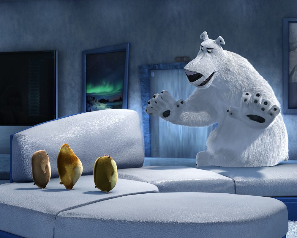 Norm hatches a cunning plan in "Norm of the North." (Golden Village Pictures)