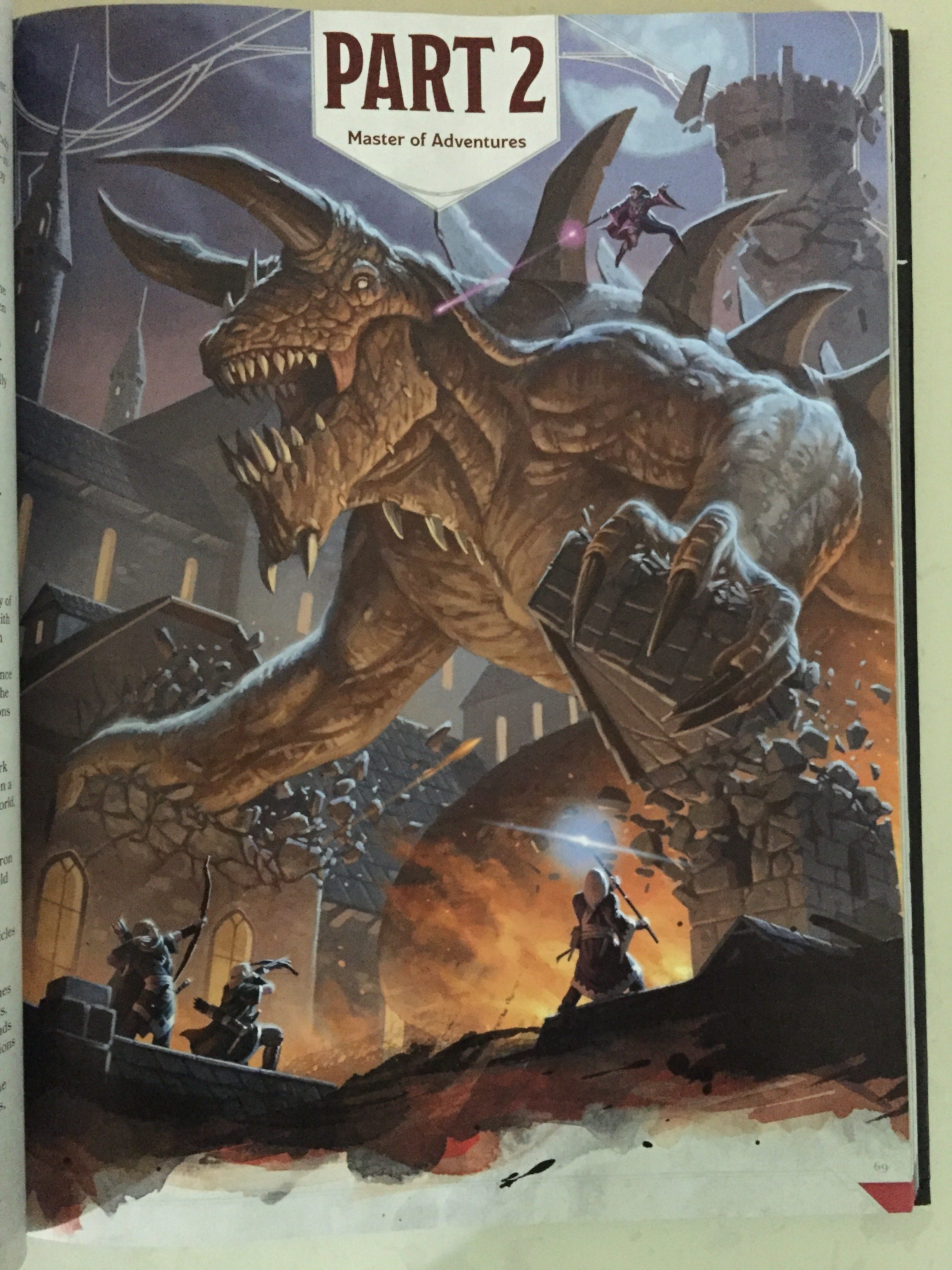 Tarrasque. (Dungeon Master's Guide for Dungeons & Dragons 5th Edition)