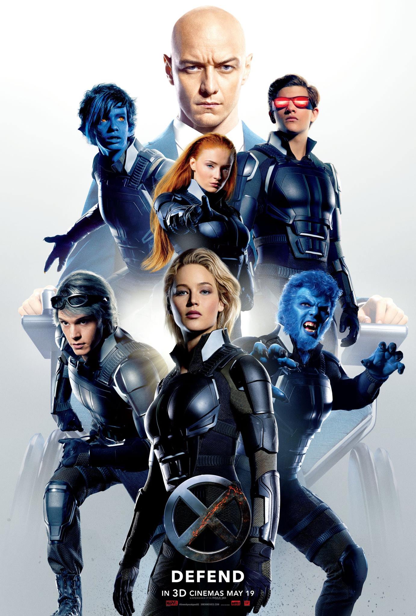 Poster for “X-Men: Apocalypse.” (20th Century Fox)