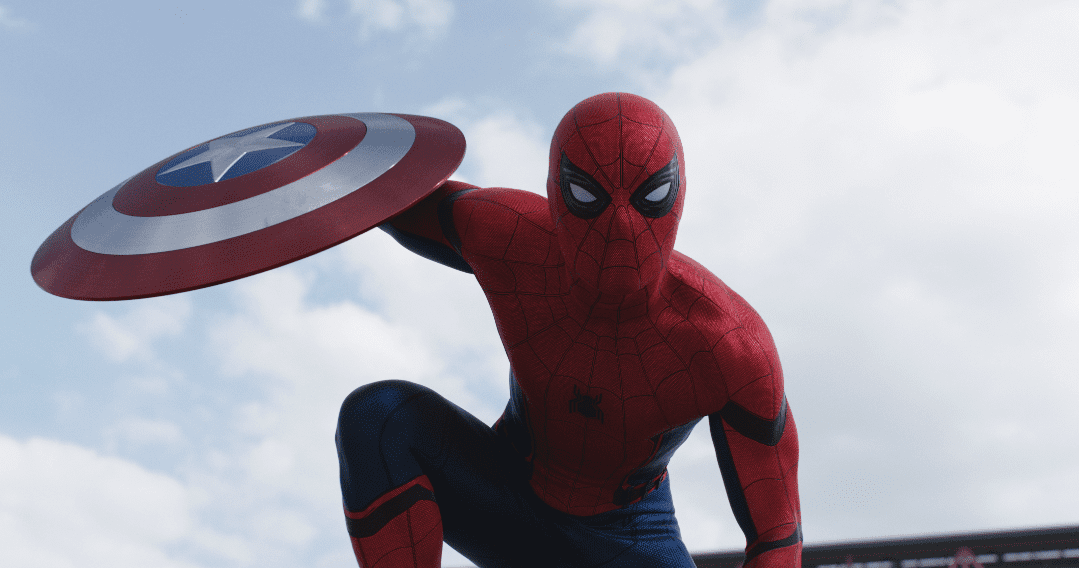 Spider-Man (Tom Holland) makes his debut in "Captain America: Civil War." (Walt Disney Pictures)