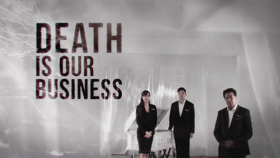 A new reality series, "Death is Our Business." (Mediacorp Channel 5)