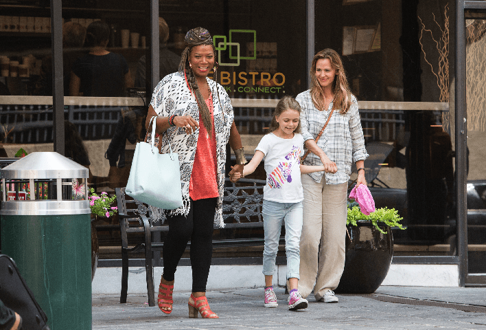 Christy and Anna go shopping with Angela in "Miracles from Heaven." (Sony Pictures)
