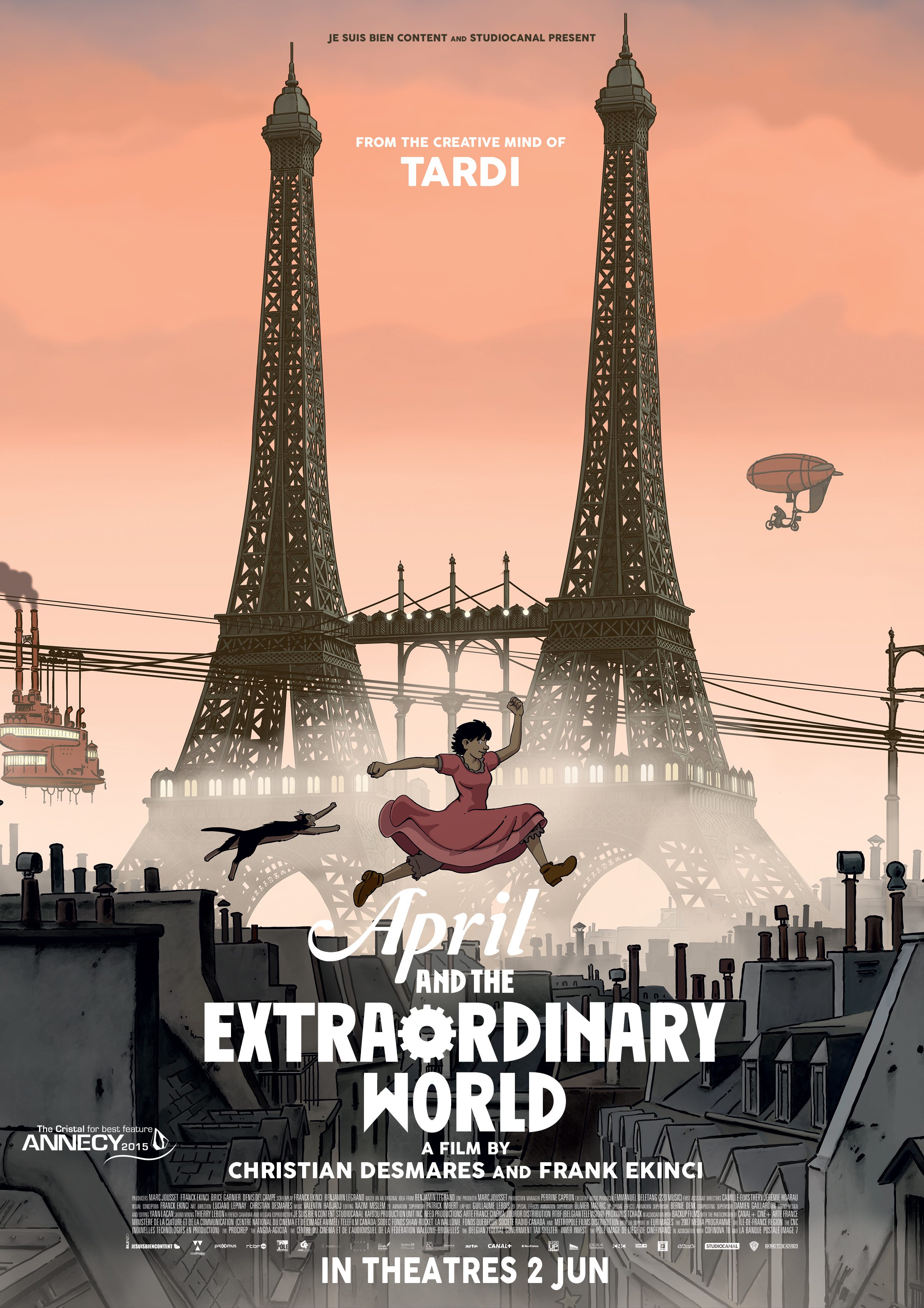 April and the Extraordinary World. (Shaw Organisation)