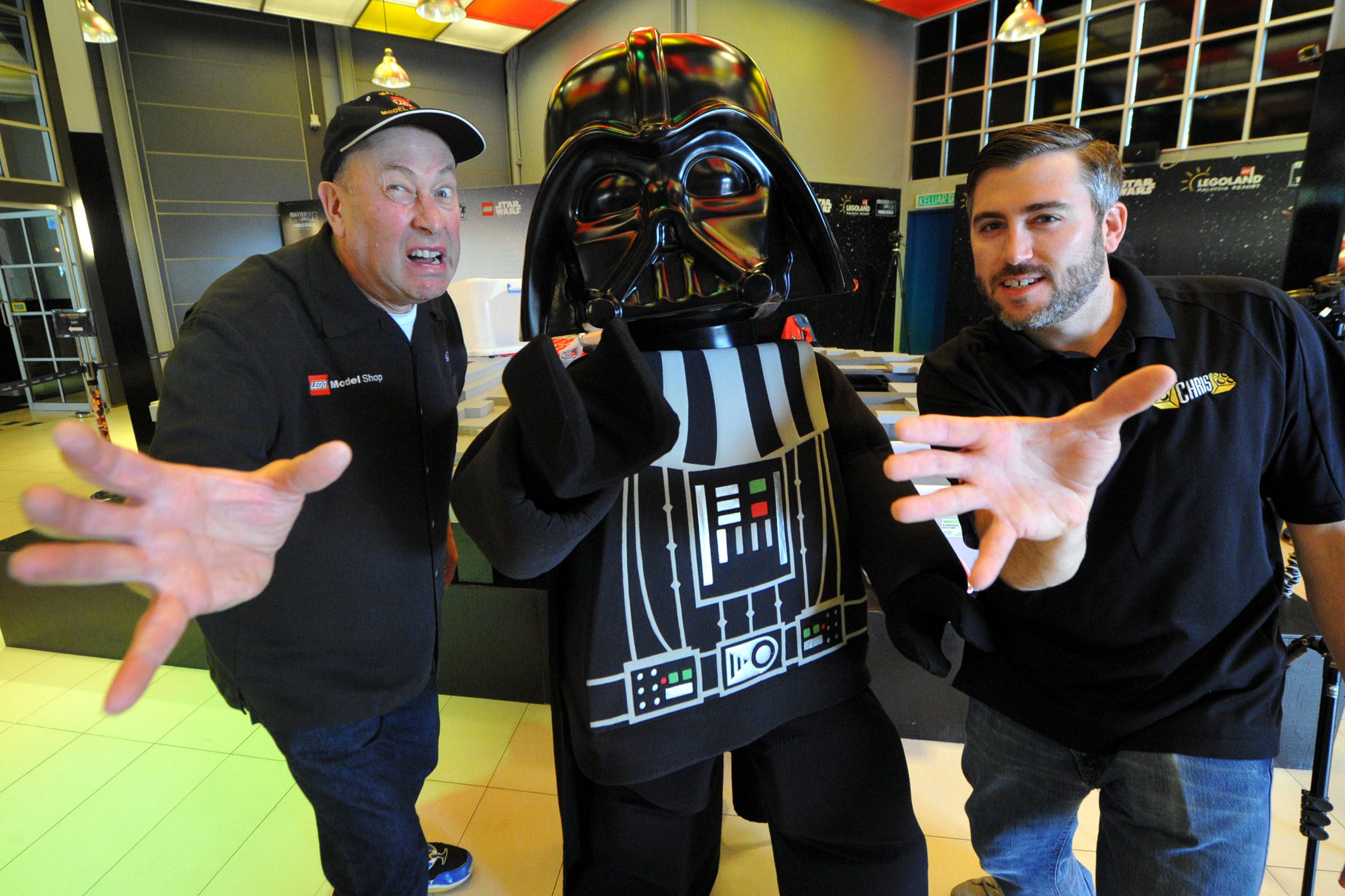 Mastering their force with the Dark Side. (Legoland Malaysia)