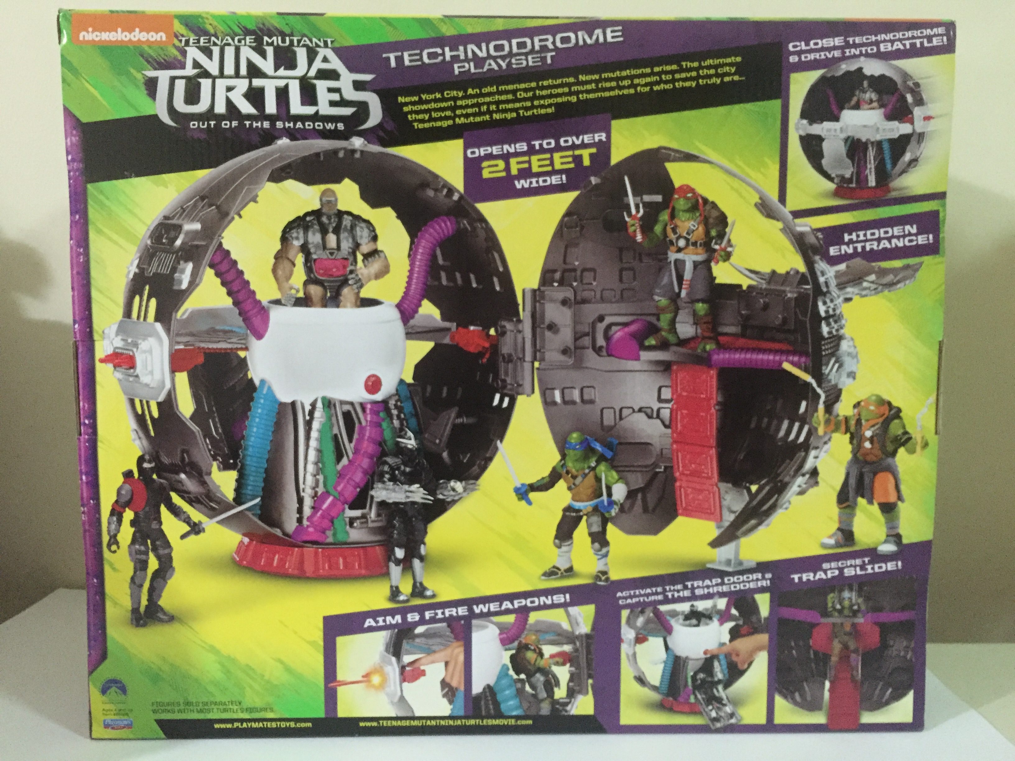 Packaging for the Technodrome.