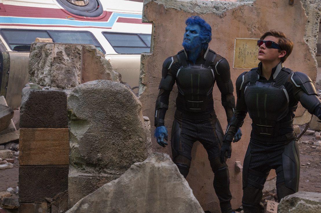 Beast (Nicholas Hoult) and Cyclops (Tye Sheridan) in "X-Men: Apocalypse." (Twentieth Century Fox)