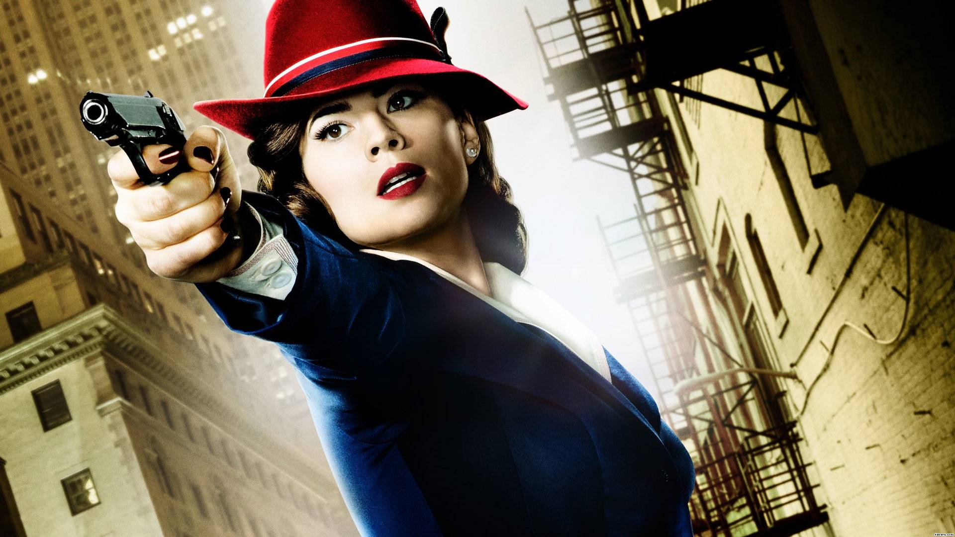 Agent Carter in "Agent Carter." (Comic Related)