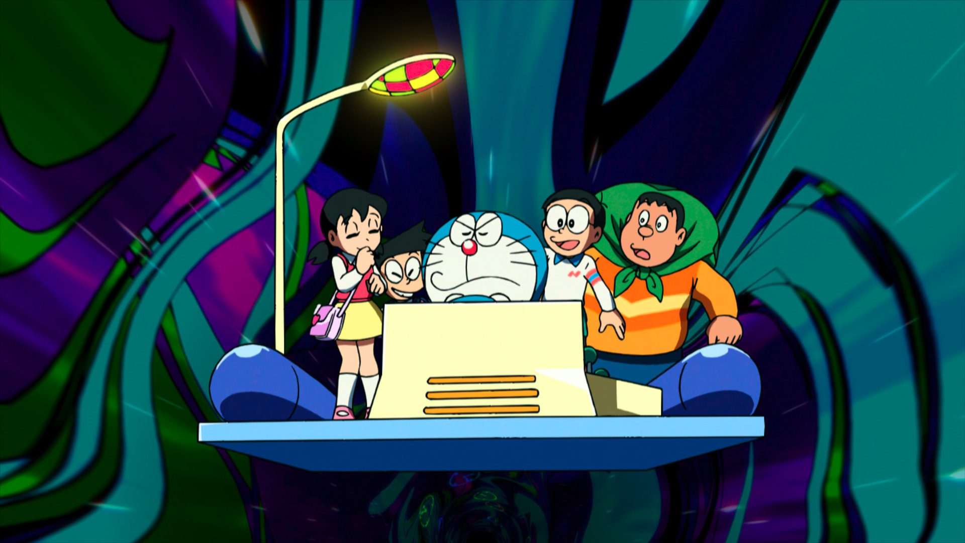 Time travelling in "Doraemon: Nobita and the Birth of Japan 2016." (Golden Village Pictures)