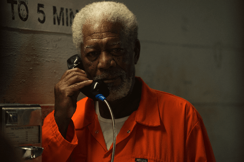 Morgan Freeman is Thaddeus Bradley in "Now You See Me 2." (Shaw Organisation)
