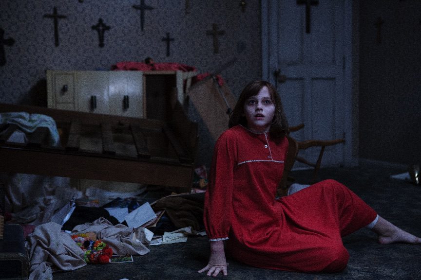 Peggy (Madison Wolfe) in "The Conjuring 2." (Warner Bros Pictures)