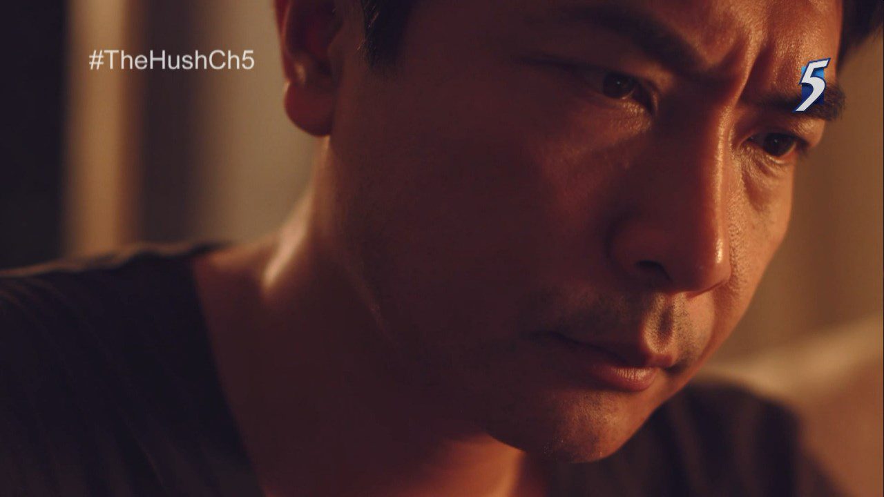 Thoughtful Thomas in "The Hush." (Mediacorp Channel 5)