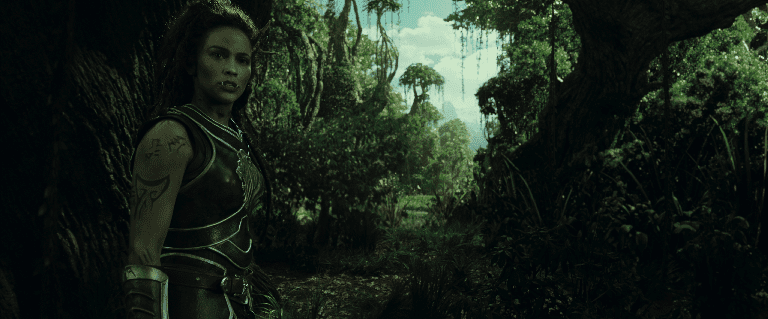 Garona in "Warcraft: The Beginning." (United International Pictures)